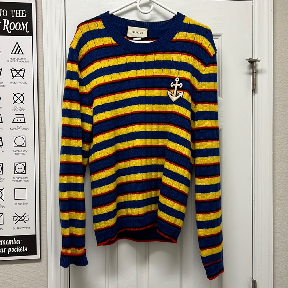 Gucci Striped Multicolored Sweater